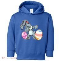 Easter Bunny Dabbing Toddler Hoodie thumb 0
