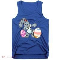 Easter Bunny Dabbing Tank Top thumb 0