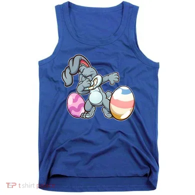 Easter Bunny Dabbing Tank Top
