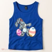 Easter Bunny Dabbing Tank Top thumb 2