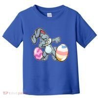 Easter Bunny Dabbing Toddler T-Shirt thumb 0