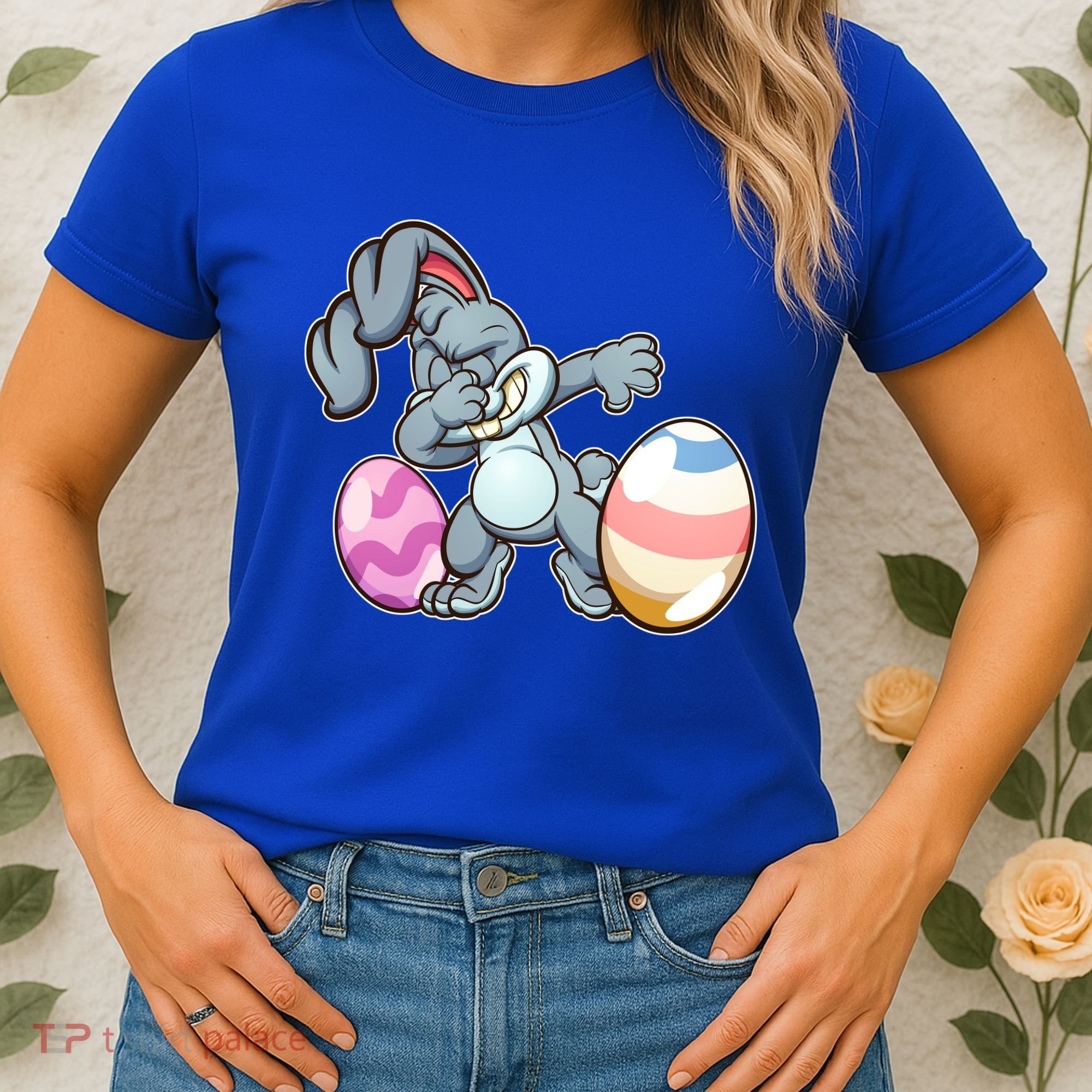 Easter Bunny Dabbing Women's T-Shirt