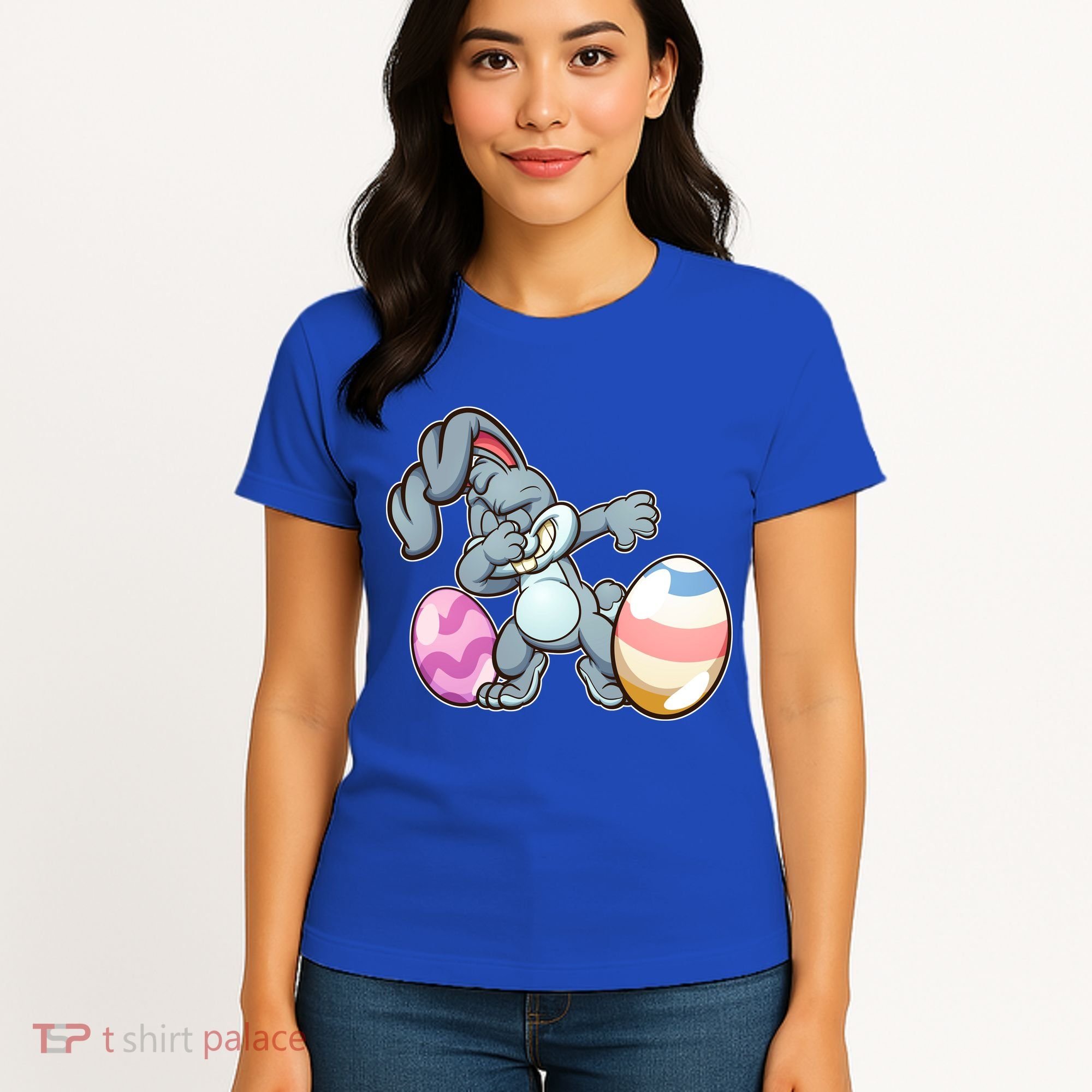 Easter Bunny Dabbing Women's T-Shirt