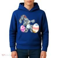 Easter Bunny Dabbing Kids Hoodie thumb 4