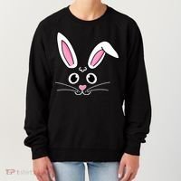 Easter Bunny Face Women's Sweatshirt thumb 0
