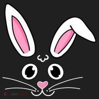Easter Bunny Face Women's Sweatshirt thumb 2