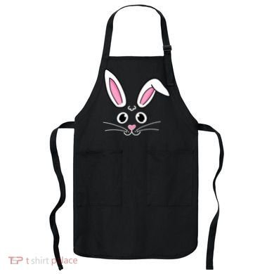 Easter Bunny Face Apron