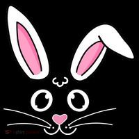 Easter Bunny Face Apron thumb 3