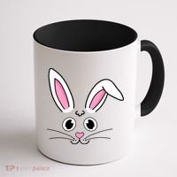 Easter Bunny Face Coffee Mug thumb 1