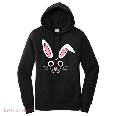 Easter Bunny Face Women's Hoodie