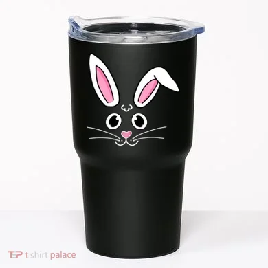 Easter Bunny Face Tumbler