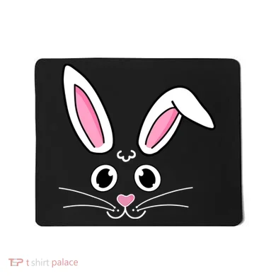 Easter Bunny Face Mousepad