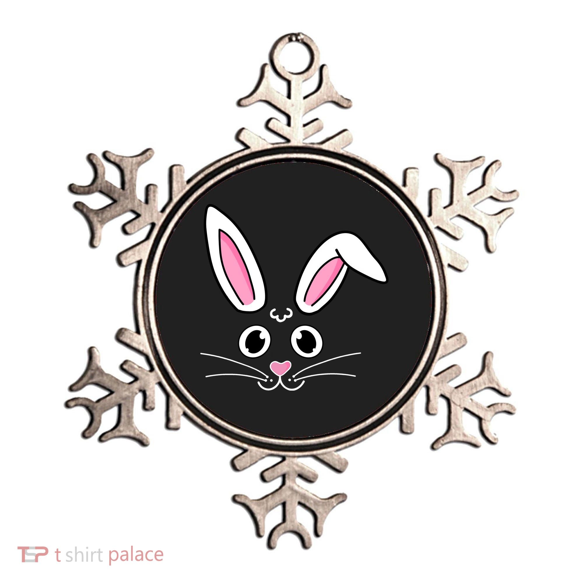 Easter Bunny Face Ornament