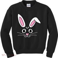 Easter Bunny Face Kids Sweatshirt thumb 0