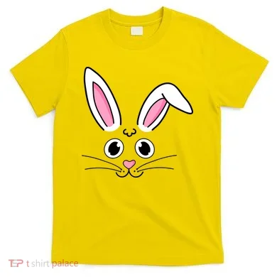 Easter Bunny Face T-Shirt