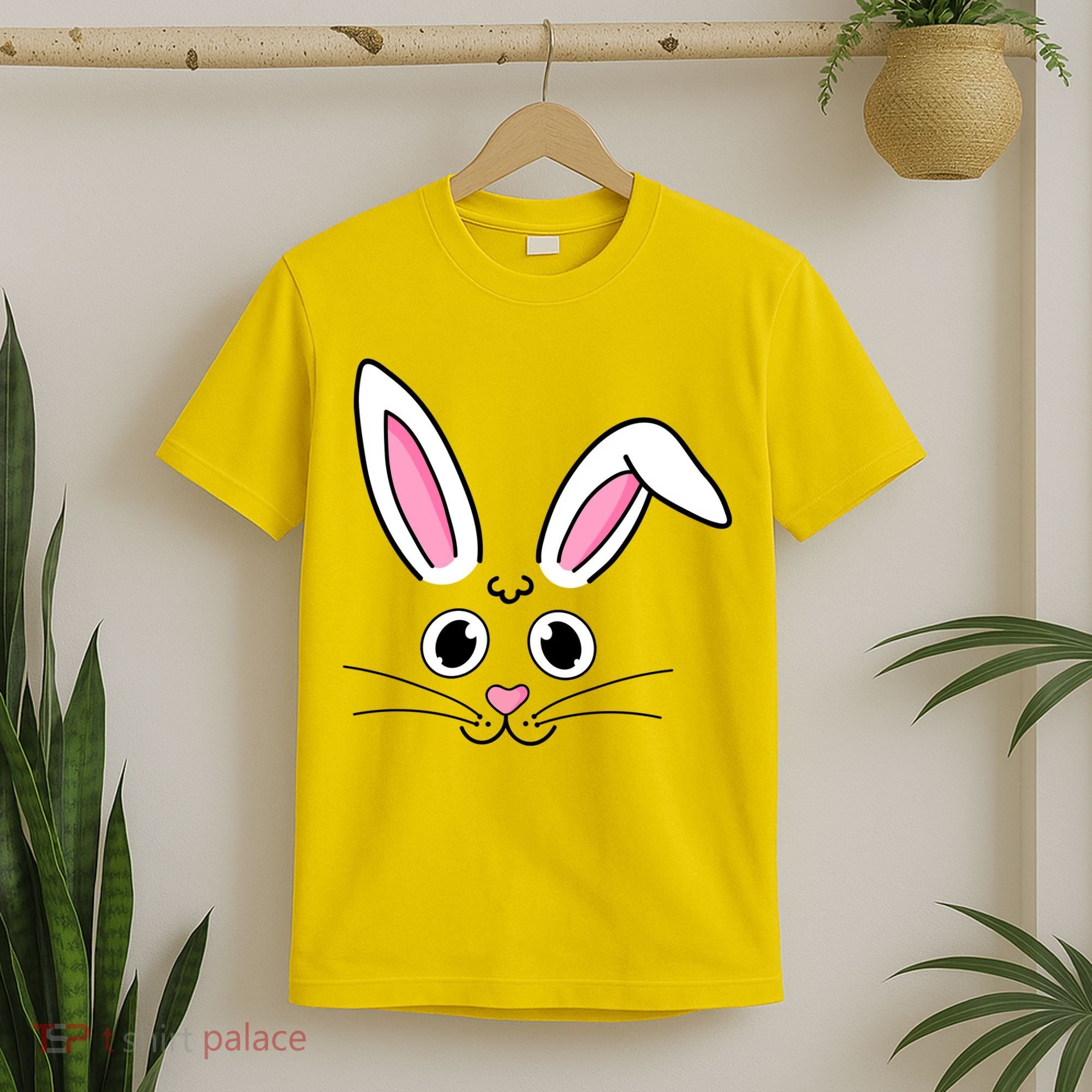 Easter Bunny Face T-Shirt