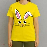 Easter Bunny Face T-Shirt thumb 4