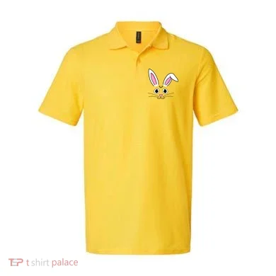 Easter Bunny Face Polo
