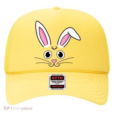Easter Bunny Face Hat