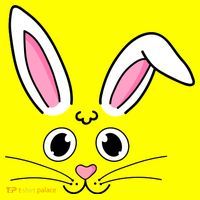 Easter Bunny Face Hat thumb 2