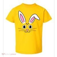 Easter Bunny Face Toddler T-Shirt thumb 0