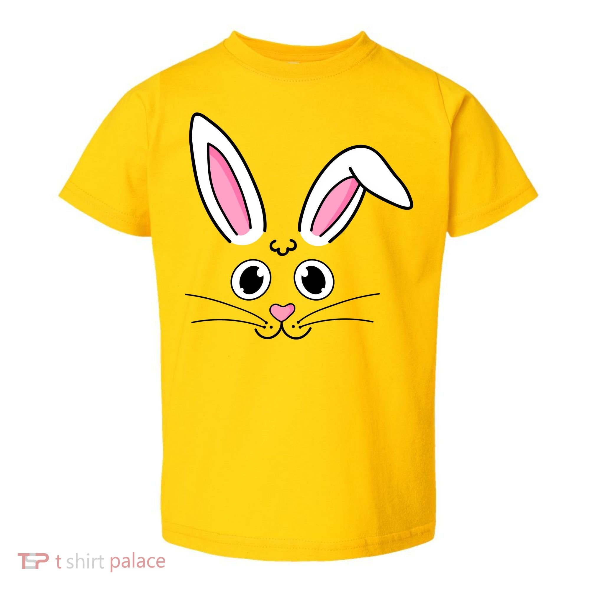 Easter Bunny Face Toddler T-Shirt