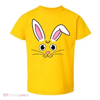 Easter Bunny Face Toddler T-Shirt