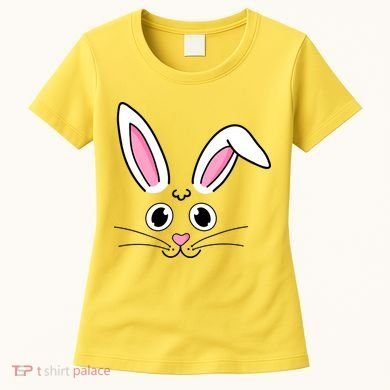 Easter Bunny Face Women's T-Shirt