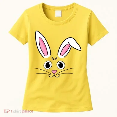 Easter Bunny Face Women's T-Shirt
