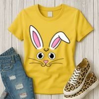 Easter Bunny Face Women's T-Shirt thumb 3