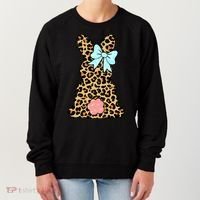 Easter Bunny Leopard Print Women's Sweatshirt thumb 0