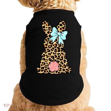 Easter Bunny Leopard Print Doggie Tank