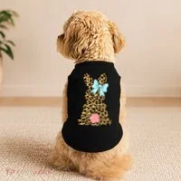 Easter Bunny Leopard Print Doggie Tank thumb 2