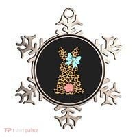 Easter Bunny Leopard Print Ornament thumb 0
