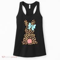 Easter Bunny Leopard Print Women's Tank Top thumb 0
