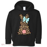 Easter Bunny Leopard Print Toddler Hoodie thumb 0