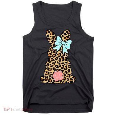Easter Bunny Leopard Print Tank Top