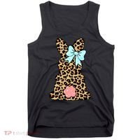 Easter Bunny Leopard Print Tank Top thumb 0