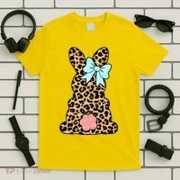 Easter Bunny Leopard Print T-Shirt thumb 5
