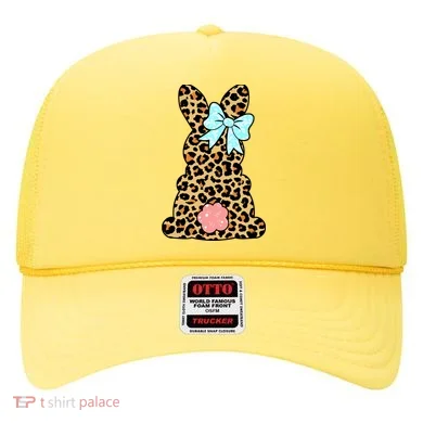 Easter Bunny Leopard Print Hat