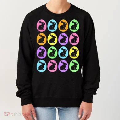 Easter Bunny Rabbit Eggs Women's Sweatshirt