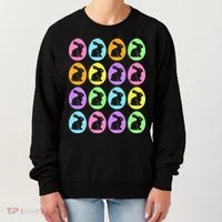 Easter Bunny Rabbit Eggs Women's Sweatshirt thumb 0