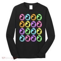 Easter Bunny Rabbit Eggs Long Sleeve Shirt thumb 0