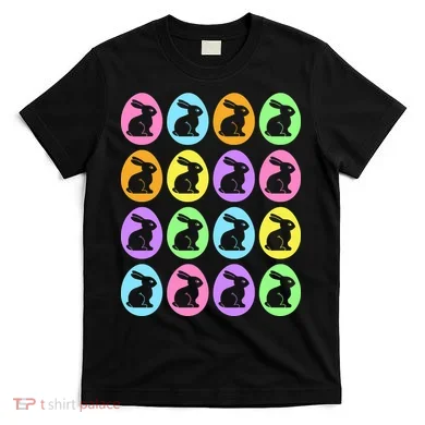 Easter Bunny Rabbit Eggs T-Shirt
