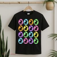 Easter Bunny Rabbit Eggs T-Shirt thumb 2