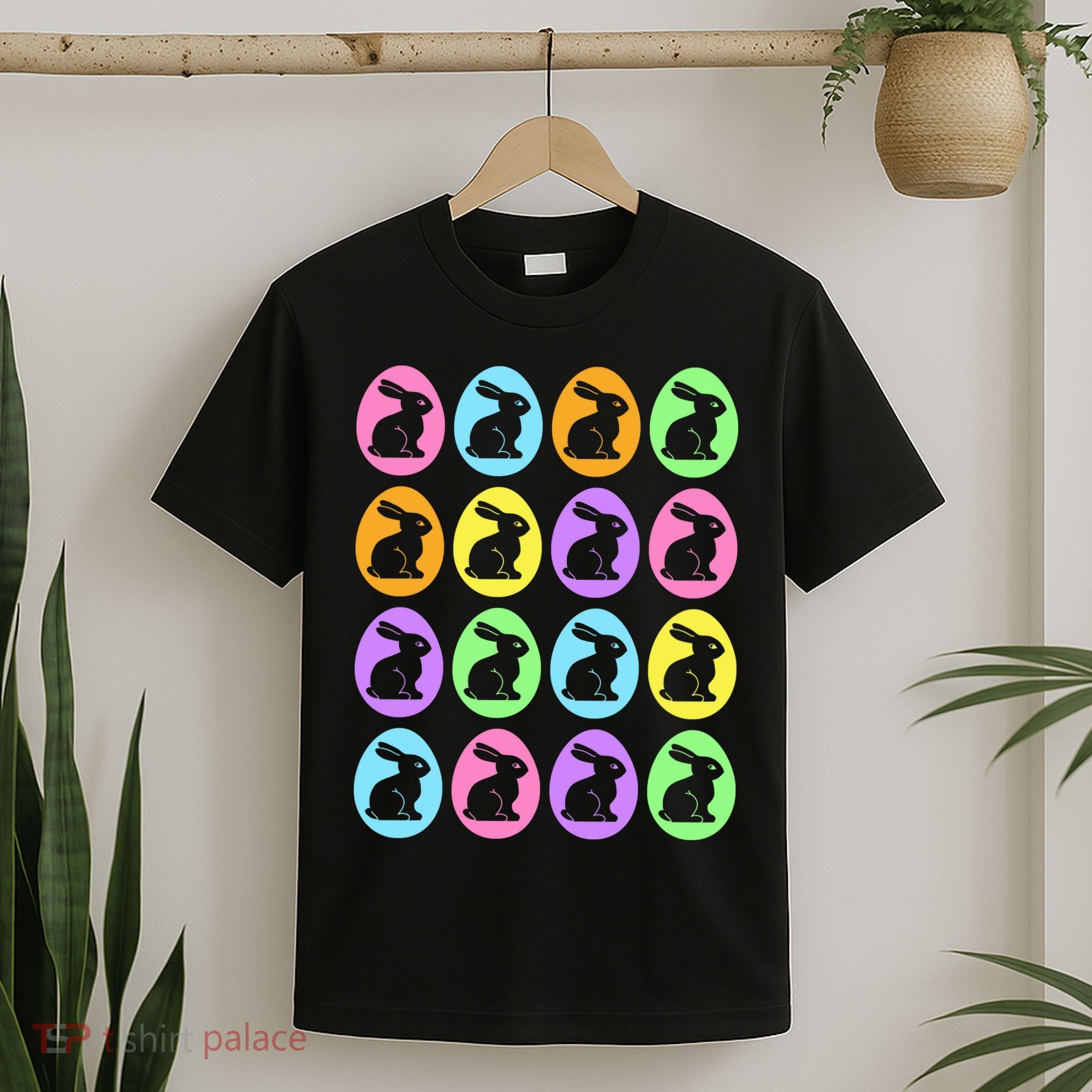 Easter Bunny Rabbit Eggs T-Shirt