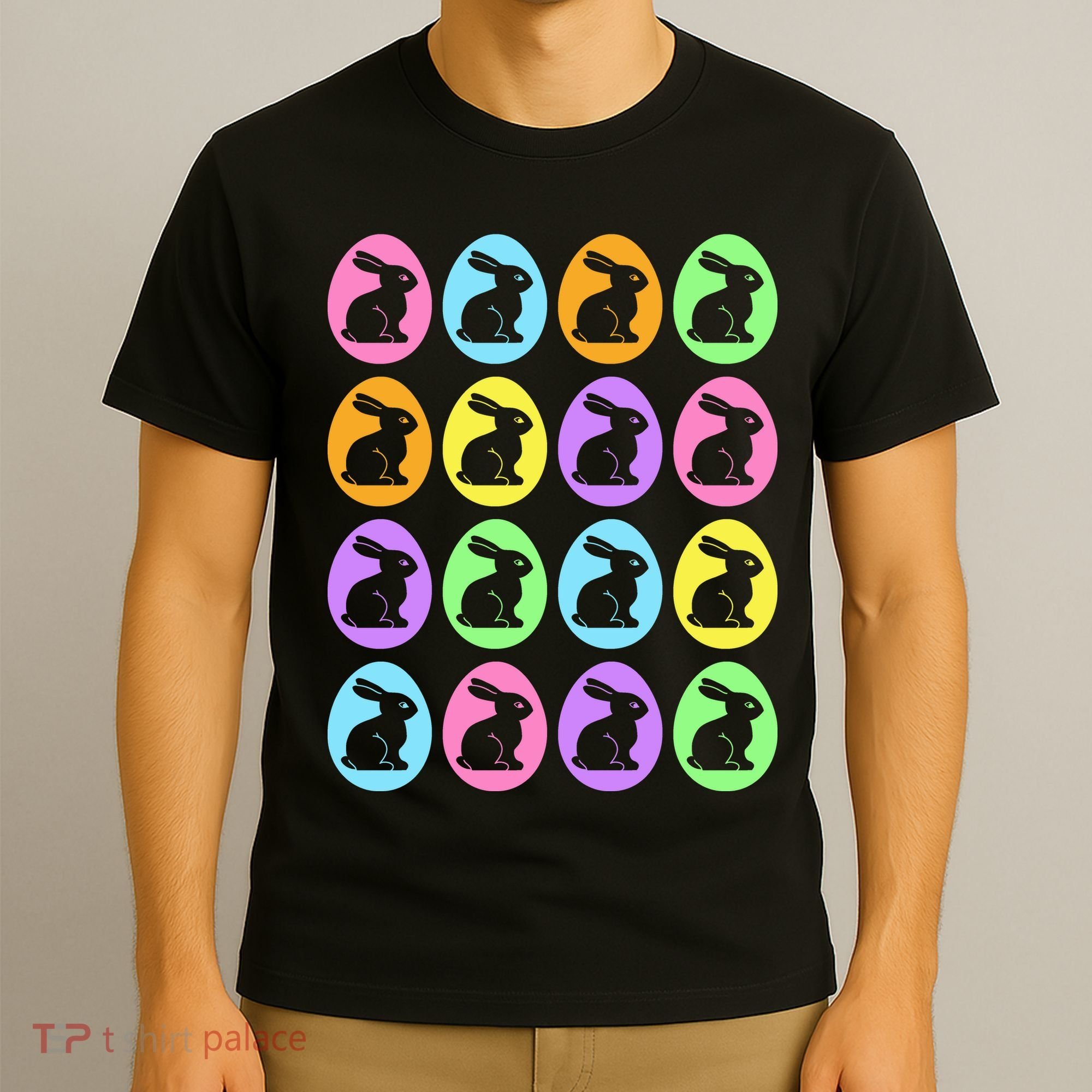 Easter Bunny Rabbit Eggs T-Shirt