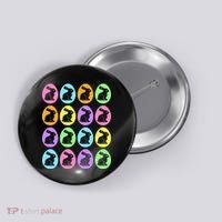 Easter Bunny Rabbit Eggs Button thumb 0