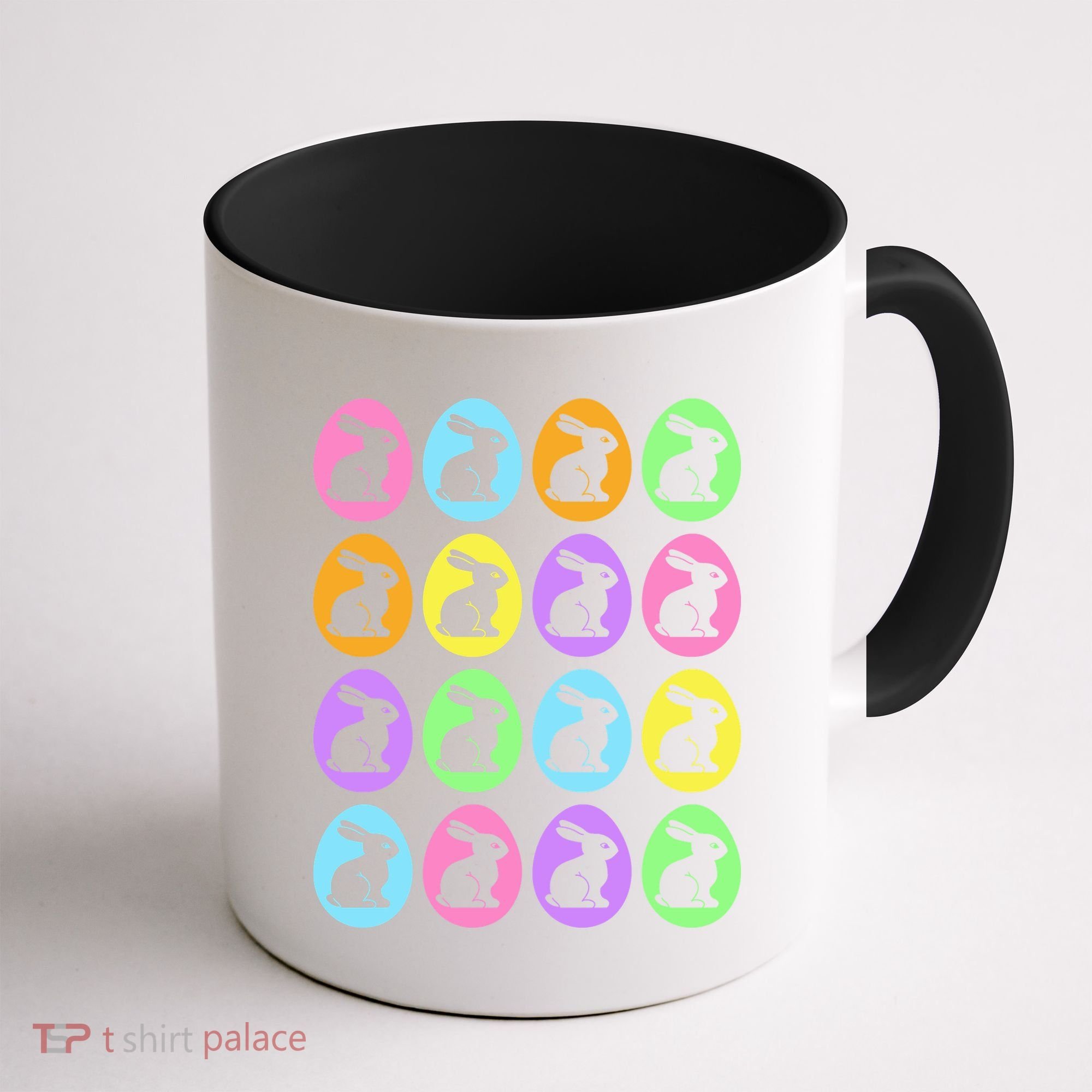 Easter Bunny Rabbit Eggs Coffee Mug