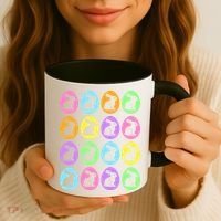 Easter Bunny Rabbit Eggs Coffee Mug thumb 3
